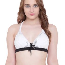 La Intimo White Non Wired Padded Full Coverage Bra-picture-24