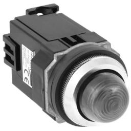 IDEC Zinc Die Cast Series Round LED Pilot Light with 30 mm Mounting Hole Dia, APD1126DNA-picture-34