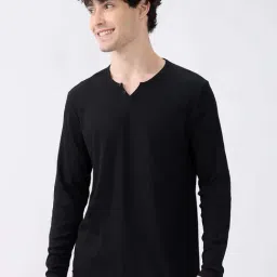 Spykar Black Slim Fit T-Shirt-picture-42