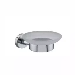 PLATO Ovalo Soap Dish Glass Chrome Finish Silver, 6043 A-picture-15