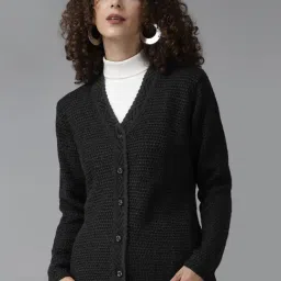 Cayman Black Embroidered Cardigan-picture-36