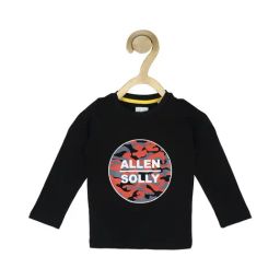 allen solly junior Allen Solly Kids Black Printed Full Sleeves T-Shirt-picture-24