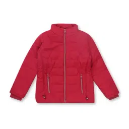 Cantabil Kids Pink Regular Fit Full Sleeves Jacket-image-0