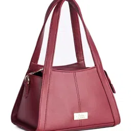 Strokes by Namrata Mehta Maroon Small Handbag image 3