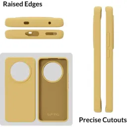 Sprig Back Cover for REALME 13 PRO (Yellow) image 3