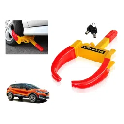 Auto Pearl Claw Type Adjustable Anti Theft Wheel Clamp Lock for Renault Captur 1.5 Petrol RXE-picture-31