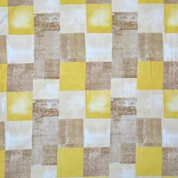 WEAVE AND DECOR Grey & White Geometric Microfiber 300 TC Single Bedsheet Set-2.28mx1.52m image 4