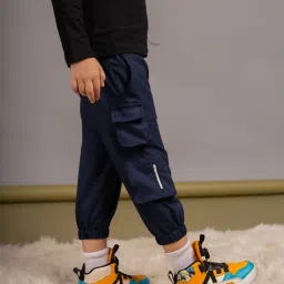 Budding Bees Boys Blue Trousers image 4