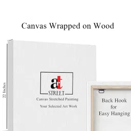 Art Street Multi Synthetic Wood Wall Art For Home D¿cor image 4