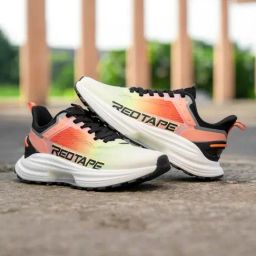 Red Tape Men's Drift + Multicolored Running Shoes-picture-4