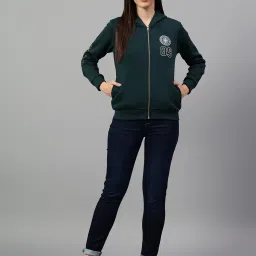 Cantabil Teal Printed Sweatshirt image 4