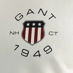 Gant White Regular Fit Sweatshirt image 4