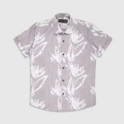 Cavio Kids Pink Cotton Printed Shirt-picture-28