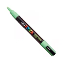 Uni Posca PC-3M 0.9-1.3 mm Fine Tip Light Green Ink Water Based Paint Marker (Pack of 12 Pcs) image 2