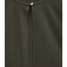 A.T.U.N. Black Solid Full Sleeves Cardigan image 3