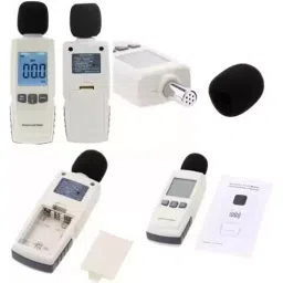 generic Real Instruments Portable Digital Sound Level Meter Noise Tester White, GM-1352-picture-23