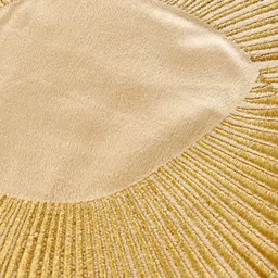 Home Centre Glimmer Luxe Moderna Beige Embroidered Pre-Filled Cushion image 3