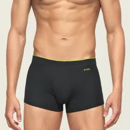 XYXX Maroon & Charcoal Snug Fit Trunks - Pack of 2 image 4