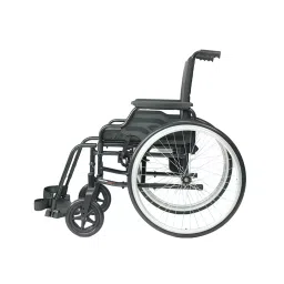Forza Freedom Wheelchair 125 Kg Weight Capacity Self Propelled With Foldable Black, WC3000-SP image 2