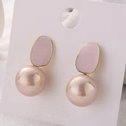 Celestria Korean Geometrical Shaped Drop Earrings image 2
