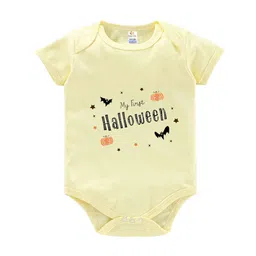 Babywish Infant Kids Pumpkin Printed Cotton Bodysuit-picture-18