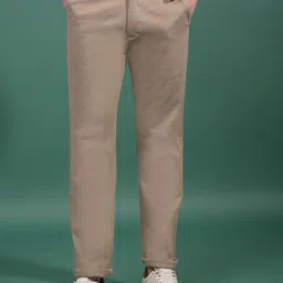 Crimsoune Club Men Straight Fit Chinos Trousers-image-13