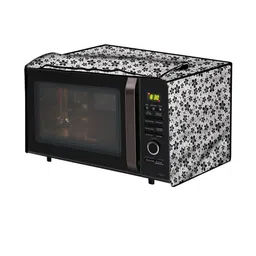 the furnishing tree PVC Waterproof Microwave Oven Cover Compatible for LG 20 L Solo MS2021CW Floral-picture-23