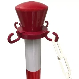 RS PRO Red & White ABS Barrier Post Model No 1252193 image 5