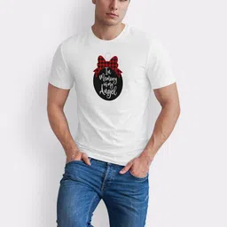 Seekbuylove Men Bio Finish Typography Printed Pure Cotton T-shirt image 4