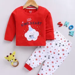 Toonyport Infant Boys Graphic Printed Round Neck T-shirt With Jogger-picture-36