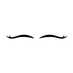 Comet Busters Matte Eyeliner Stickers - Black-picture-1