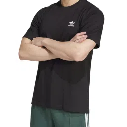 Adidas Originals Black Regular Fit Sports T-Shirt image 4