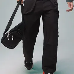 MADSTO Men Pack Of 2 Mid-Rise Relax-Fit Trousers-picture-16