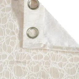 Hosta Homes Cream Polyester Window Blackout Curtain image 3