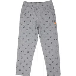 Proteens Kids Grey Printed Trackpants-image-24