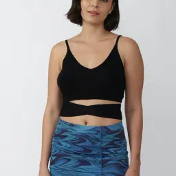 Forever 21 Black Regular Fit Crop Top-picture-13