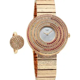 Titan Raga 95344WM01F Glimmers Analog Watch For Women With Ring image 2