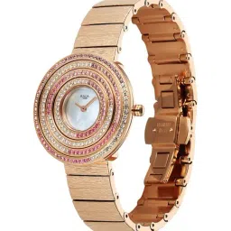 Titan Raga 95344WM01F Glimmers Analog Watch For Women With Ring image 3
