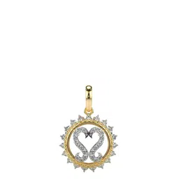VALANOVA Women 14 Kt Gold Pendant with Diamond 1.76gms-picture-15