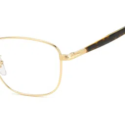 DAVID BECKHAM Gold Rectangular Eye Frames for Men image 4