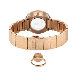 Titan Raga 95344WM01F Glimmers Analog Watch For Women With Ring image 5