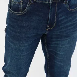Forca By Lifestyle Blue Skinny Fit Jeans image 4
