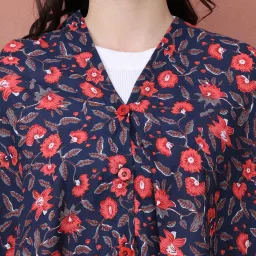 Secret Wish Pink Cotton Floral Nursing Cover image 4