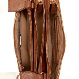 Guess Women Brown Satchel image 4