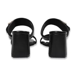 Code by Lifestyle Women's Black Casual Sandals image 4