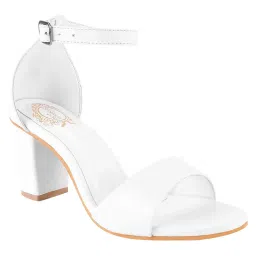 Shoetopia Kids White Ankle Strap Sandals image 4