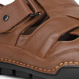 Atesber by Inc.5 Men's Tan Fisherman Sandals image 4