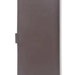 Kara Brown Leather Tri-Fold Wallet for Men image 4