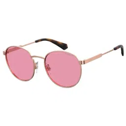 Polaroid Kids Pink Round Sunglasses for Kids-image-9