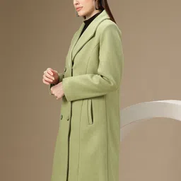Chemistry Shawl Collar Longline Overcoat image 2